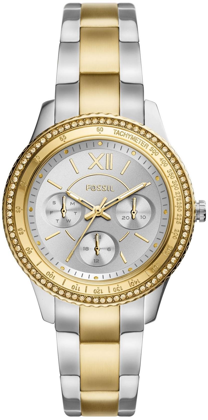 Fossil Stella dámské hodinky kulaté ES5107 Hodinky