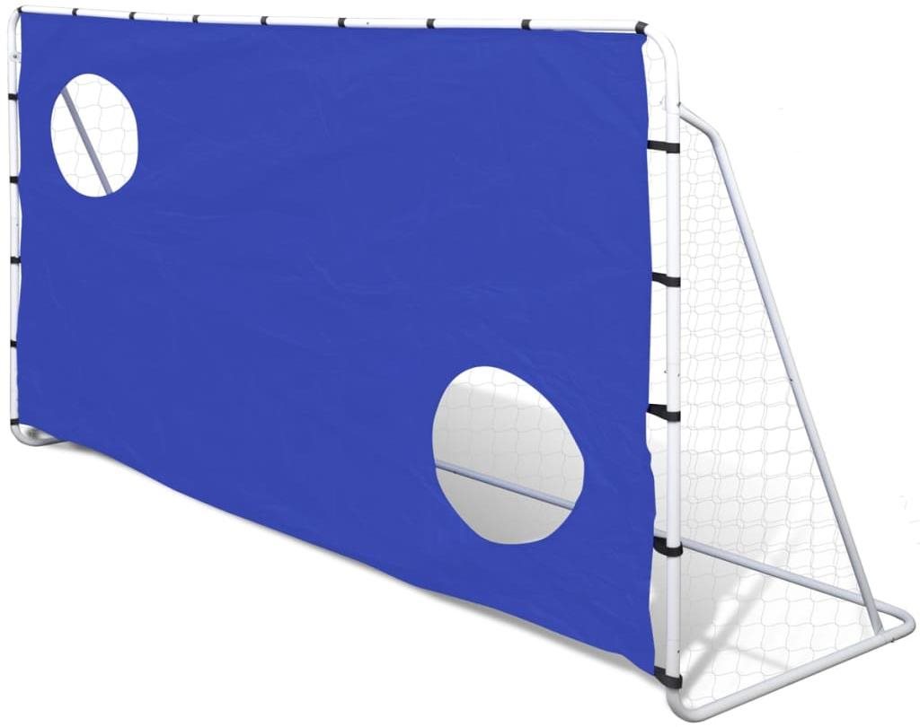 ShShumee Futbalová bránka s cvičnou plachtou – 240 x 92 x 150 cm...