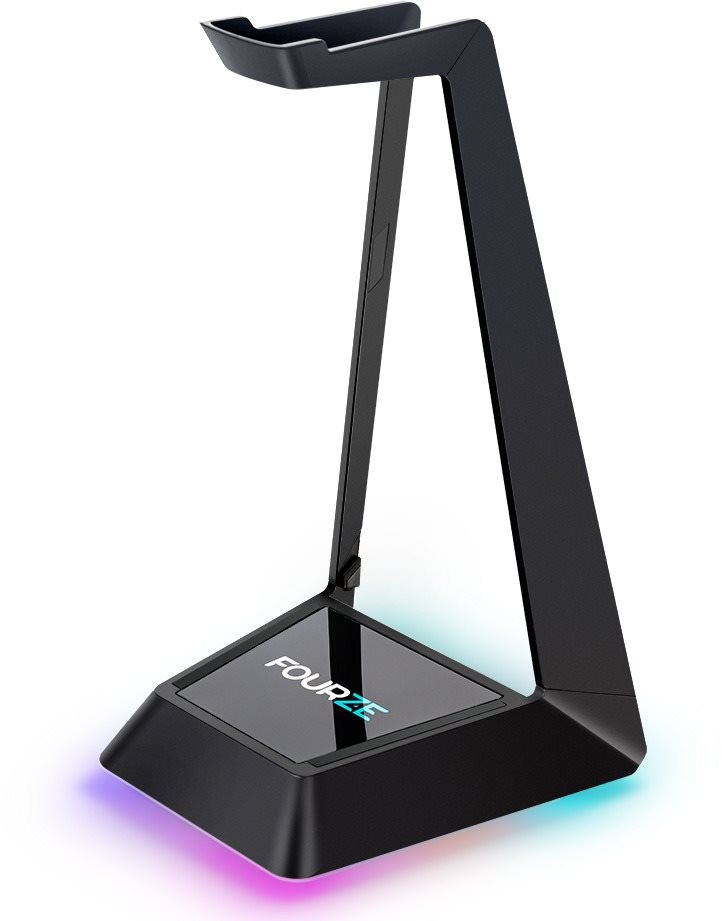 Fourze Ember - Support pour casque d'écoute avec Qi, RGB Support...