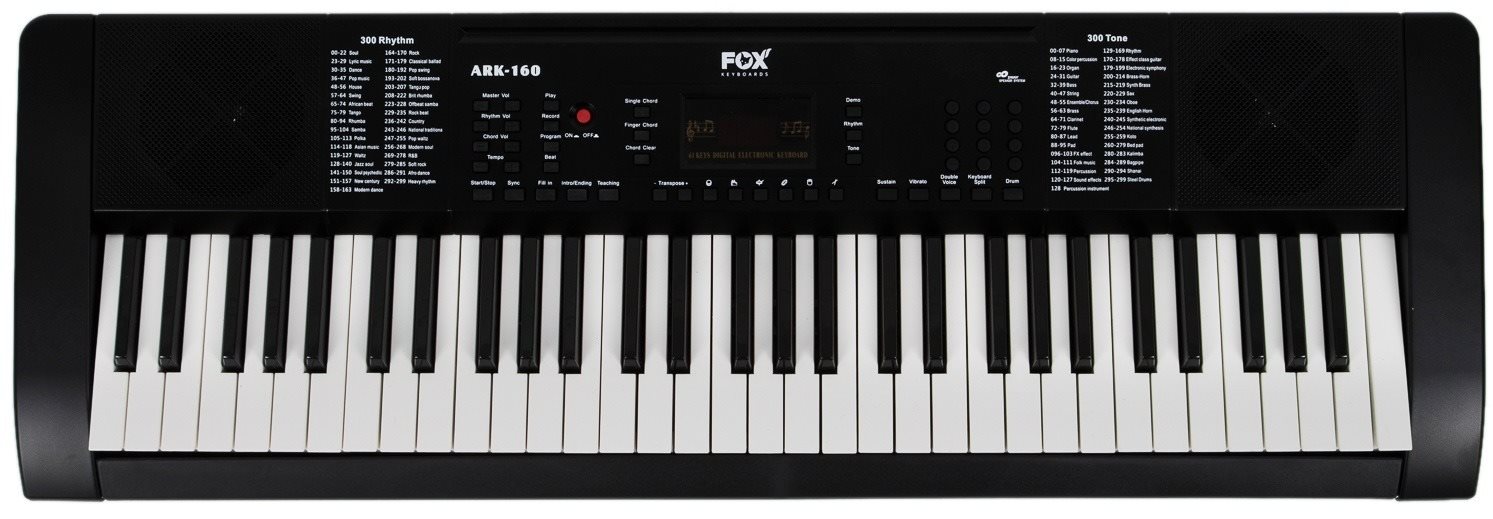 FOX 160 BK Keyboard