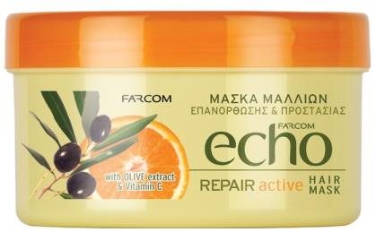 Farcom Echo Maska na vlasy Regenerácia 250 ml Maska na vlasy