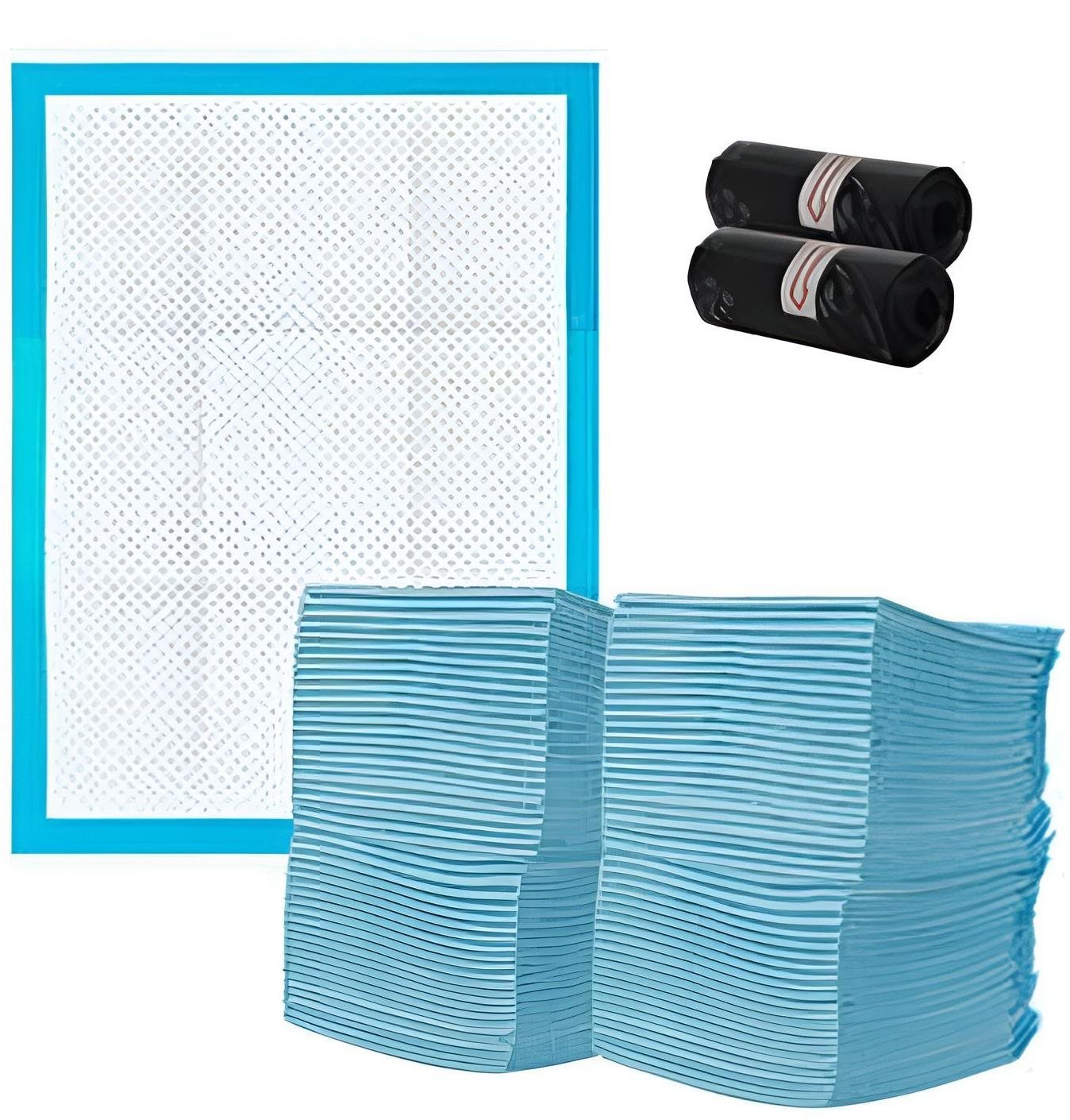 Purlov 21601 Tréningové absorpčné podložky pre psov 60 × 60 cm, 100...