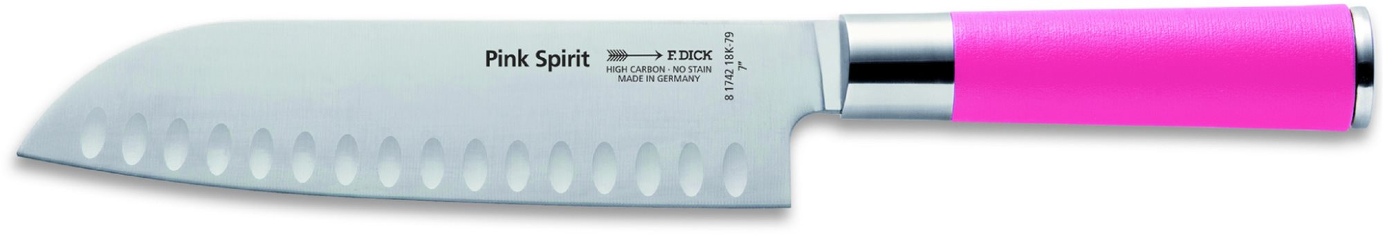 F. Dick Nôž Santoku PINK SPIRIT Kuchynský nôž