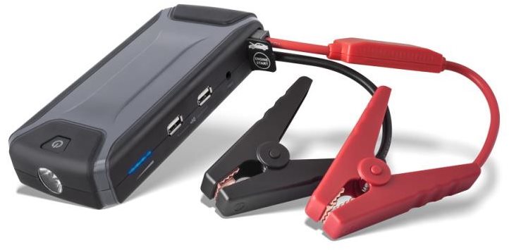 Forever Powerbank 12000 mAh JS-200 avec câbles de démarrage Booster...