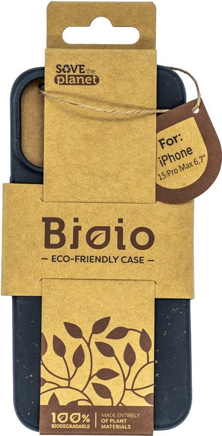 Forever Bioio Apple iPhone 15 Pro Max fekete tok Telefon tok