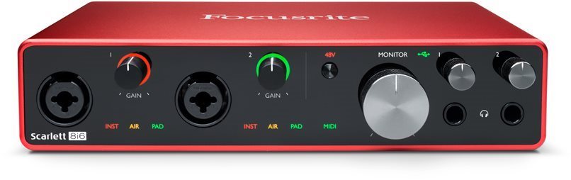 Focusrite Scarlett 8i6 3rd Gen Externá zvuková karta