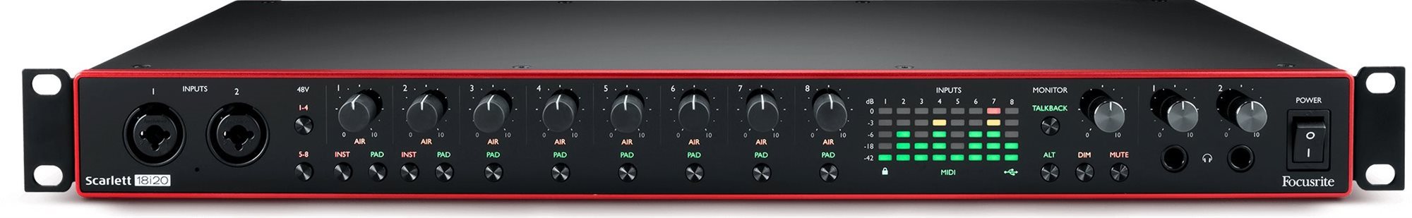 Focusrite Scarlett 18i20 3rd Gen Külső hangkártya