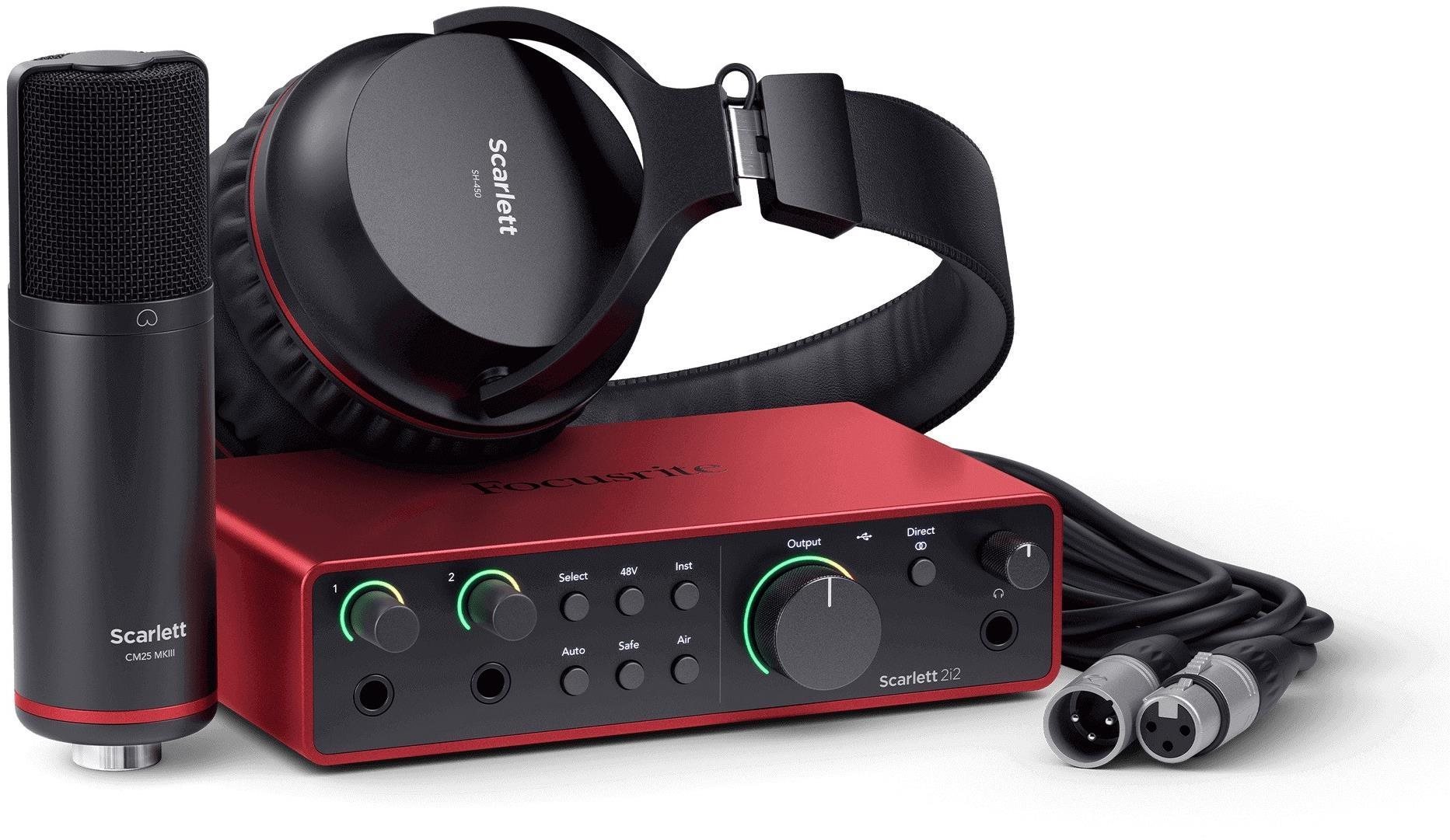 Focusrite Scarlett 2i2 Studio 4th Gen Externá zvuková karta