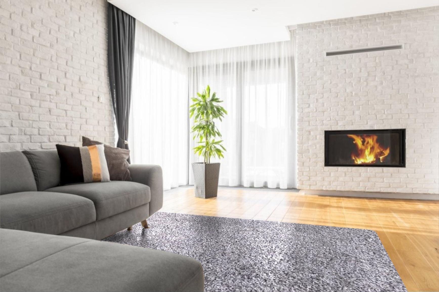 Kusový Life Shaggy 1500 light grey 200×290 cm Koberec