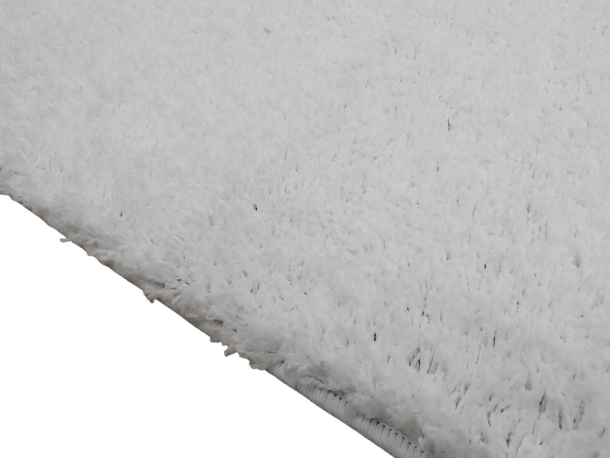 Kusový Life Shaggy 1500 white – snehovo biely 140×200 cm Koberec