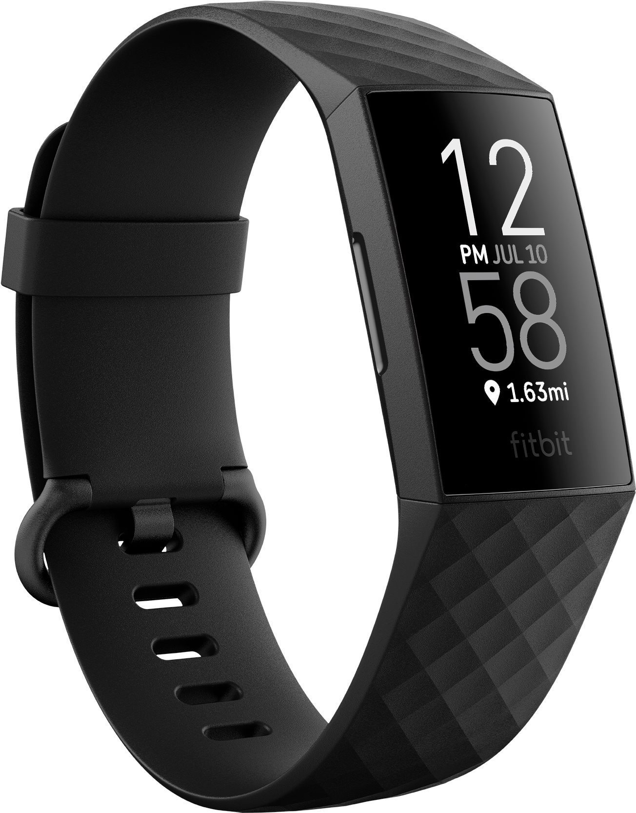 Fitbit Charge 4 (NFC) - Black/Black Fitness Tracker