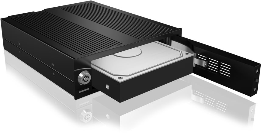 ICY BOX IB-170SK-B schwarz Festplatten-Rahmen