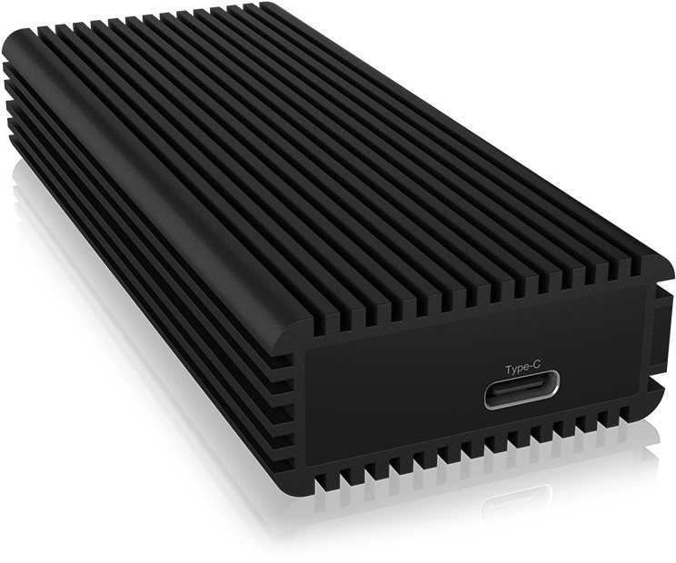 ICY BOX IB-1916M-C32 Externes Typ-C-Gehäuse für M.2 NVMe SSD...