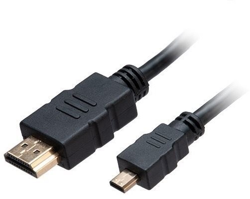 AKASA 4K HDMI - Micro HDMI Cable/AK-CBHD20-15BK Video Cable
