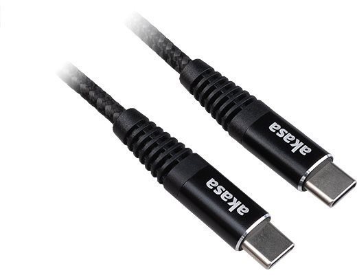 Akasa USB-C to USB-C 100W PD Charging Cable / AK-CBUB54-10BK Data...