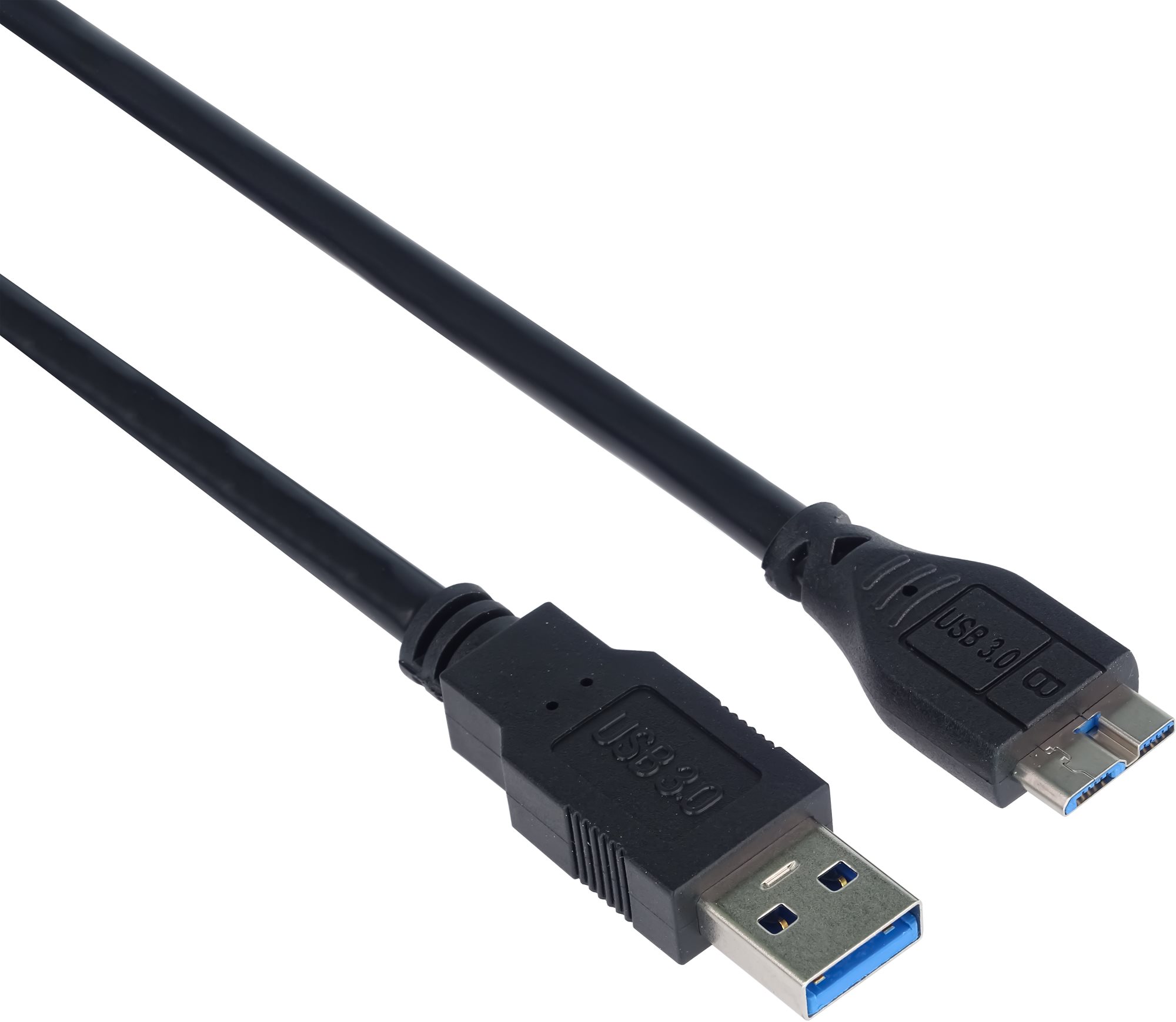 Câble d'interconnection PremiumCord USB 3.0 A-microB noir 5m Câble...