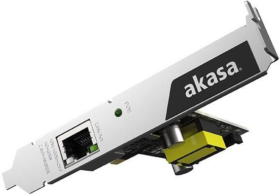 AKASA 2.5 Gigabit PCIe Network Card with PoE Hálózati kártya