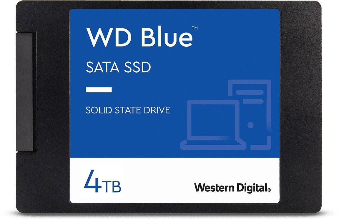 WD Blue 3D NAND SSD 4TB 2.5" SSD