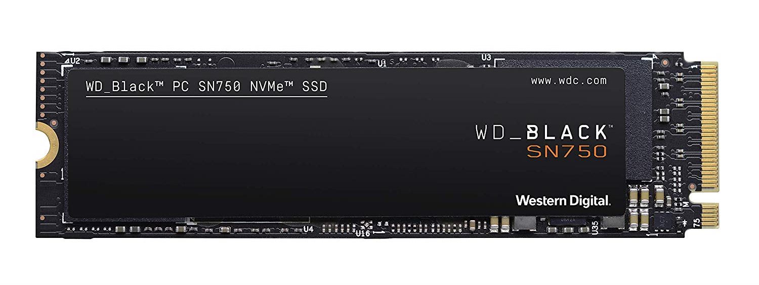 WD Black SN750 NVMe SSD 500GB SSD