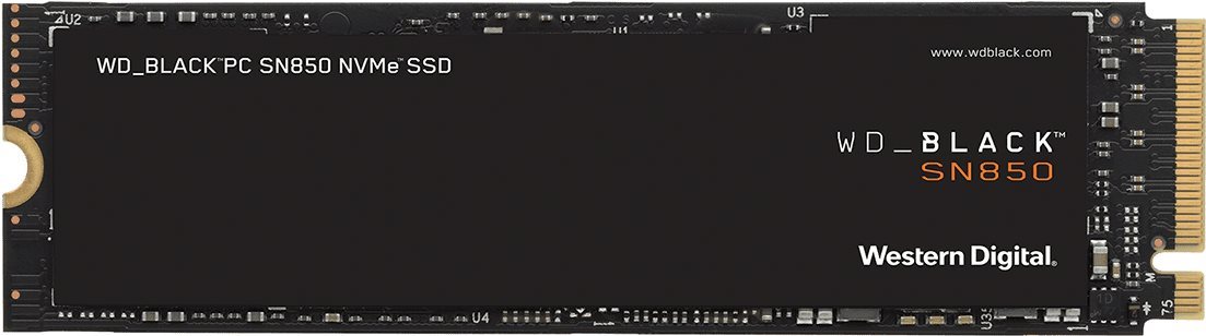WD Black SN850 NVMe 2TB SSD meghajtó
