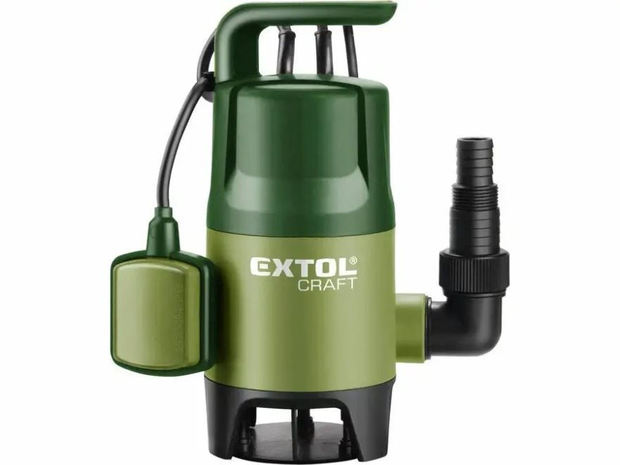 EXTOL CRAFT čerpadlo na znečistenú vodu, 400 W, 7 500 l/hod, 414122...