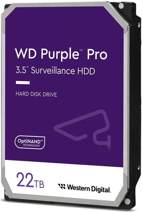 WD Purple Pro 22TB Merevlemez