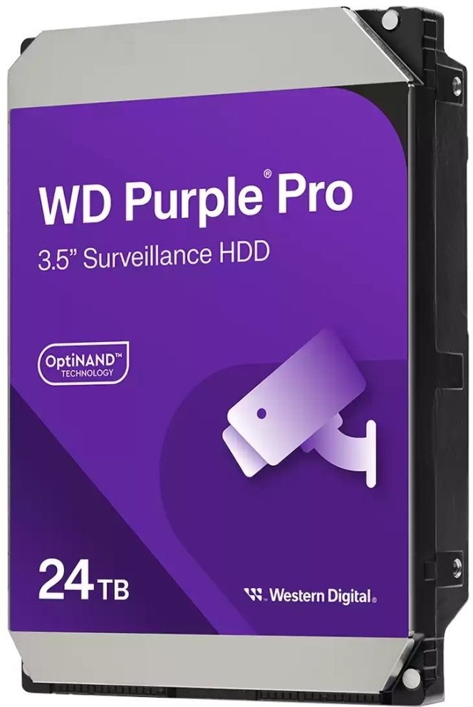 WD Purple Pro 24TB Merevlemez