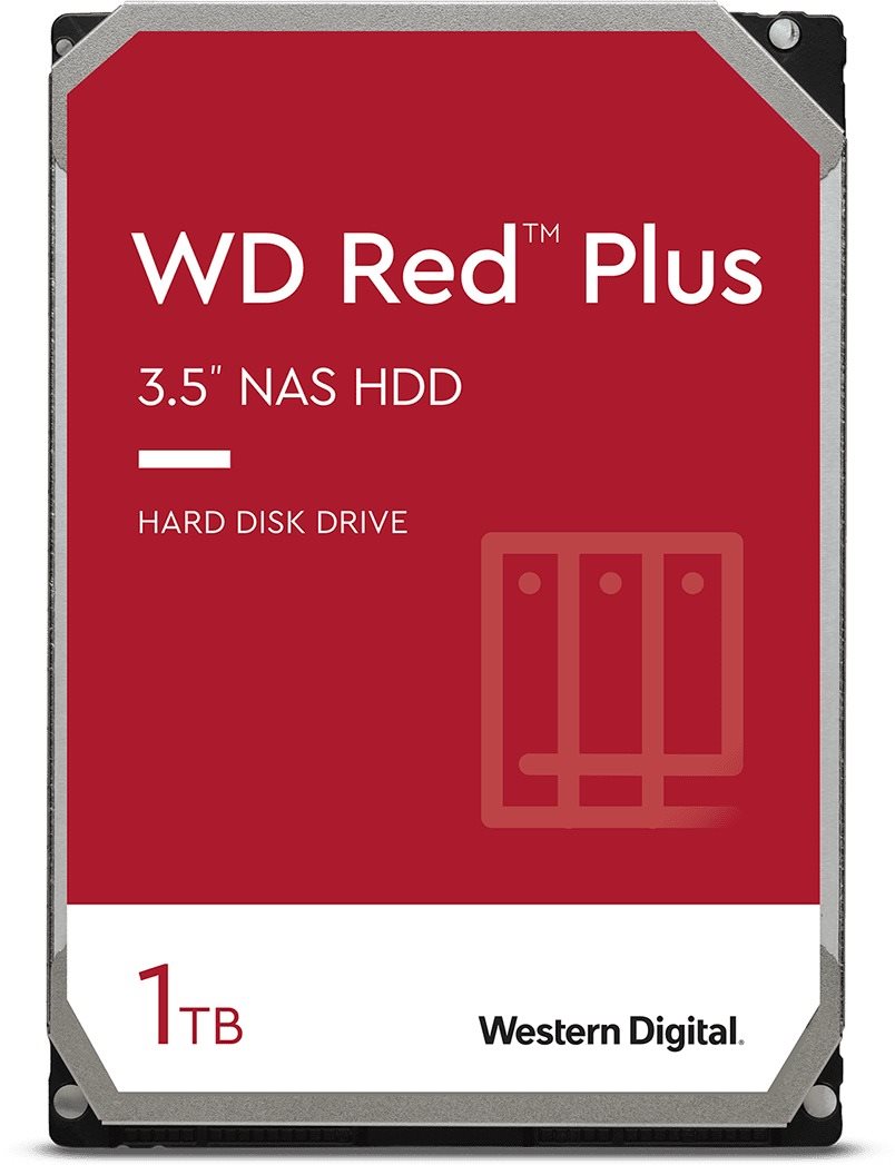 WD Red Plus 1TB Hard Drive