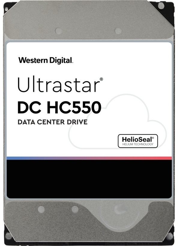 Western Digital 16TB Ultrastar DC HC550 SAS Hard Drive