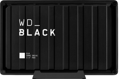 WD BLACK D10 Game Drive 8TB, Black External Hard Drive