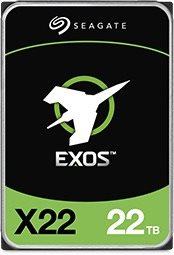 Seagate Exos X22 22TB SATA Standard Model FastFormat (512e/4Kn)...
