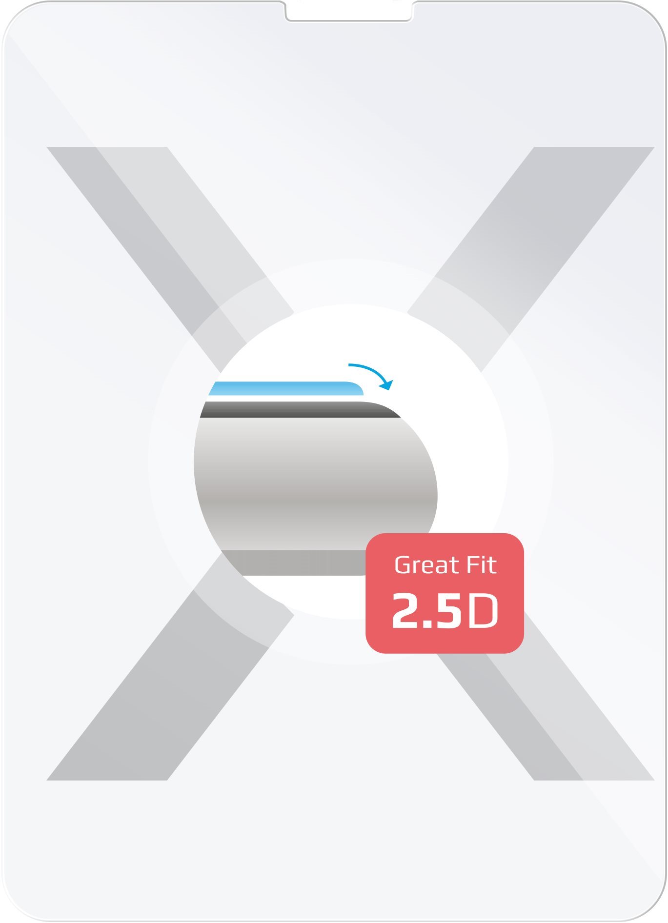 FIXED für Apple iPad Pro 11" (2018/2020/2021/2022) Klar Schutzglas