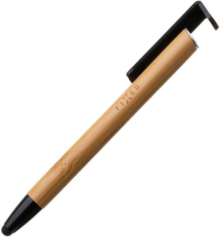 FIXED Pen 3in1 mit Ständerfunktion Bambusgehäuse Touchpen
