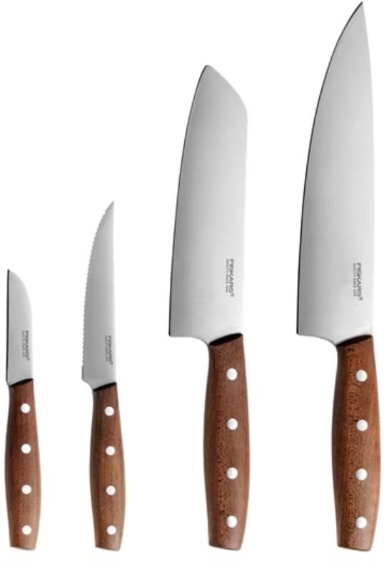 Fiskars súprava nožov Norr 4 ks FSC Sada nožov