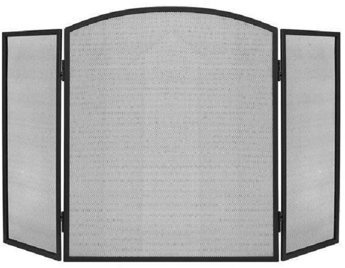 Kaminer PK013 Krbová zástěna 118 × 76 cm černá Krbová zástěna