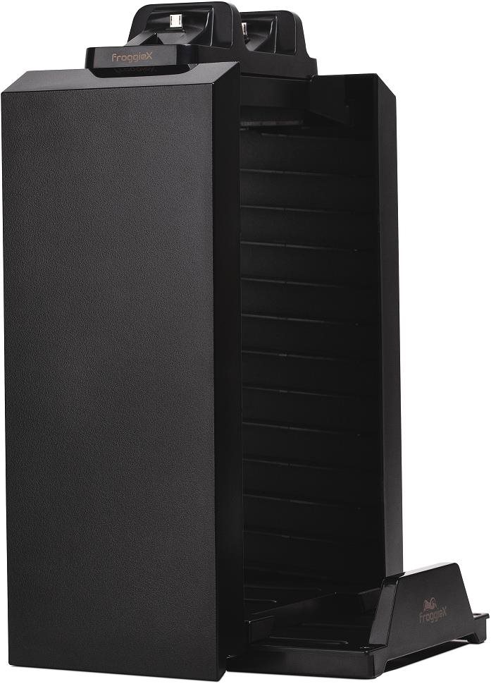 Froggiex FX-P4-C1-B PS4 Charge and Store Tower Ständer für...