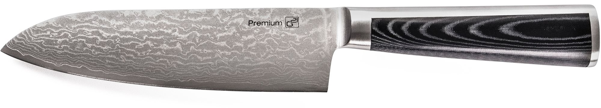 G21 Damascus Premium 17 cm, Santoku Kuchynský nôž