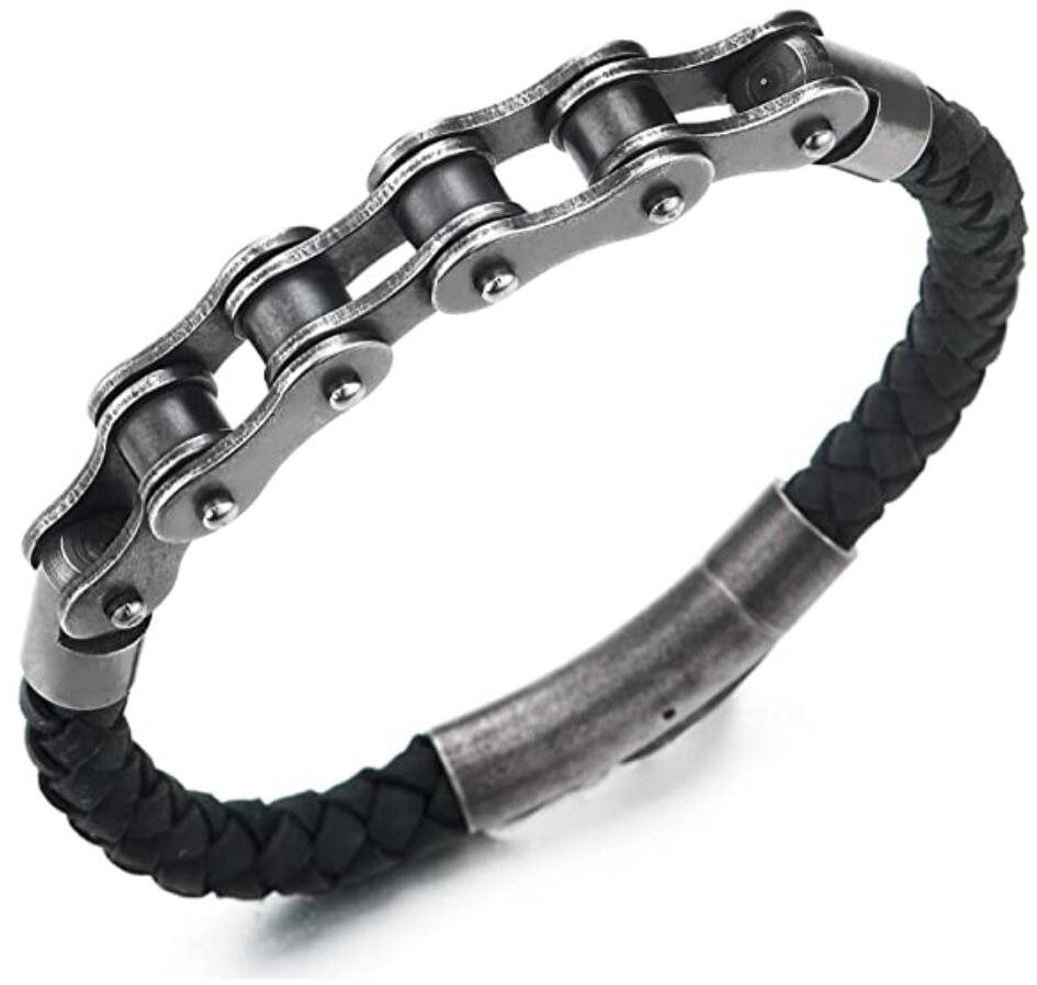 Gaira Kožený náramek Chain 31507-45 Náramek