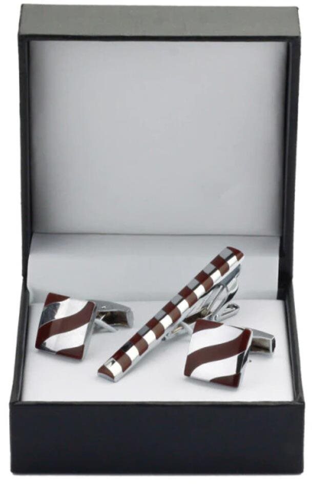 Gaira Manžetové gombíky a spona na kravatu 70913-01 Set