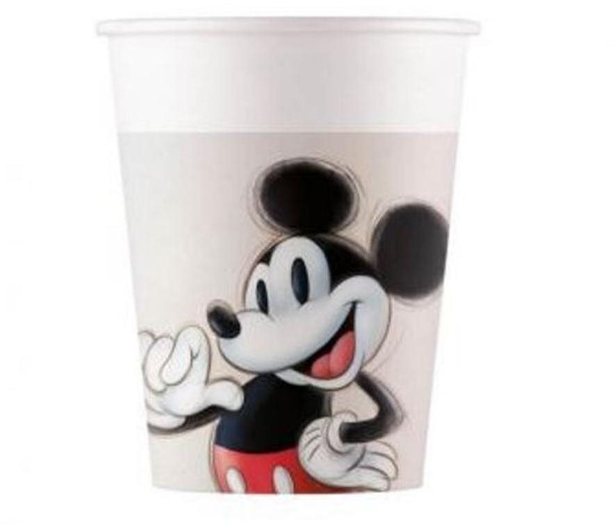 GoDan Papierové tégliky Myšiak Mickey – Minnie Mouse 200 ml, 8 ks...