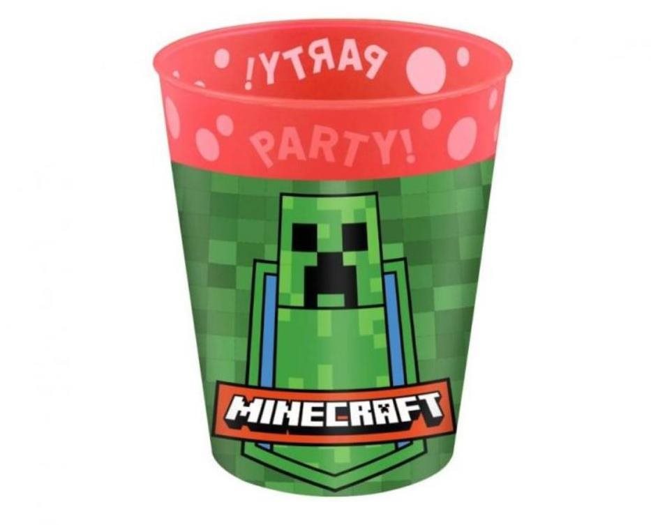 GoDan Plastový téglik Pixel – Minecraft – 250 ml – 1 ks Pohár na...