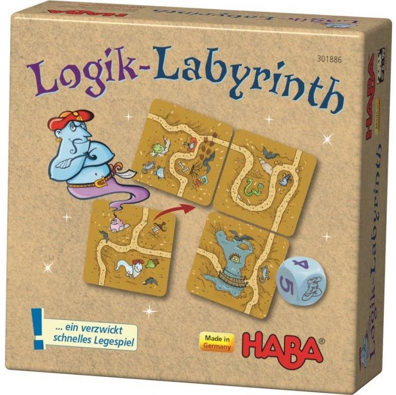 Haba Mini hra pro děti Logický labyrint Karetní hra