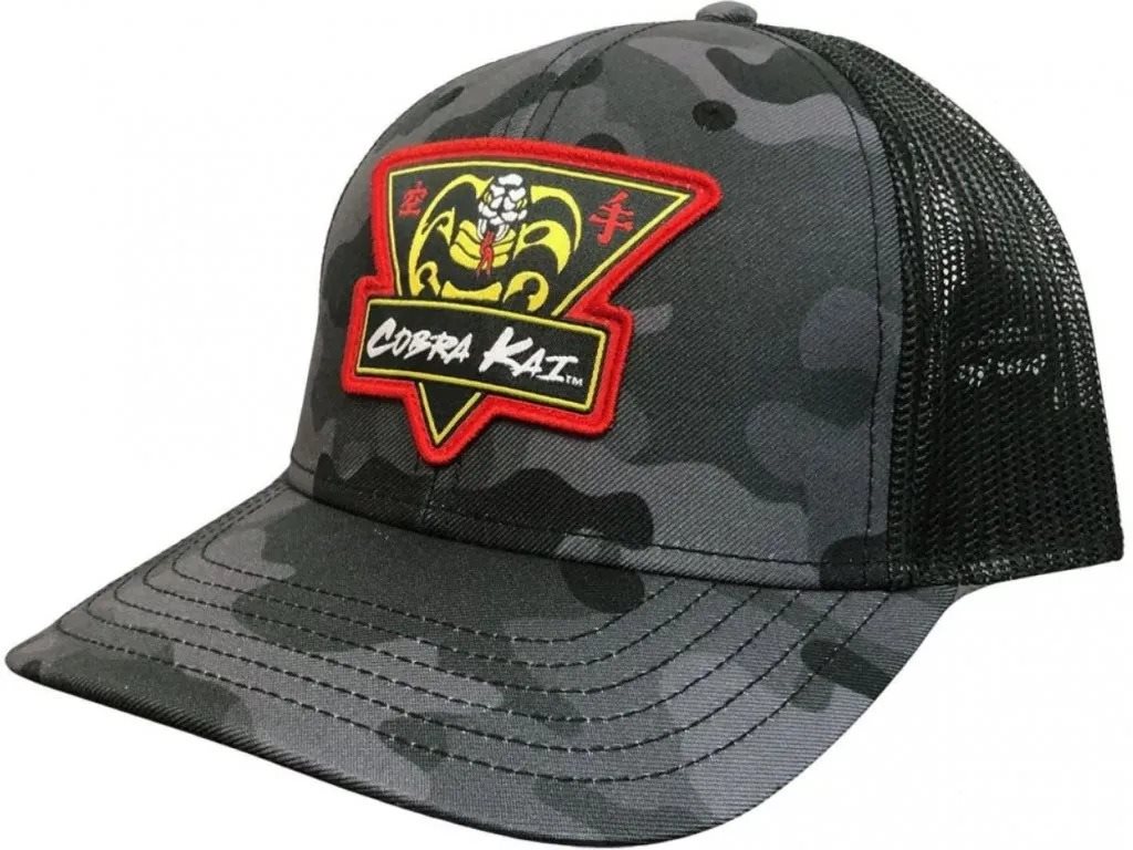 Cobra Kai: Camo Mesh – šiltovka Šiltovka