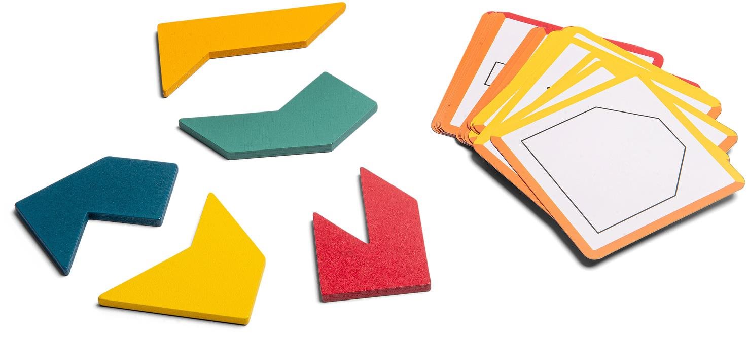 BS Toys Logické puzzle, tvary Dosková hra