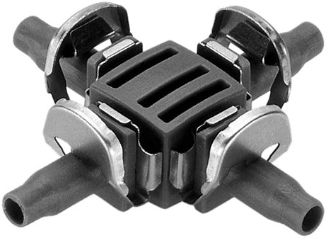 Gardena Mds – krížový kus 4,6 mm 3/16 Spojka na hadicu