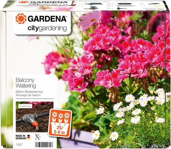 Gardena Automata öntözőrendszer 5-6 m-es virágládákhoz Locsoló