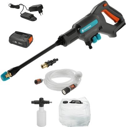 Gardena AquaClean 24/18V P4A Premium - készlet Magasnyomású mosó