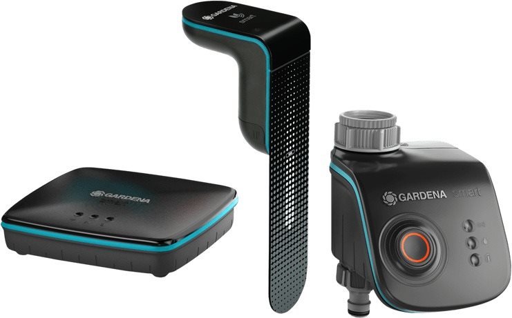 Gardena smart zavlažovací počítač, senzor – súprava Zavlažovací...