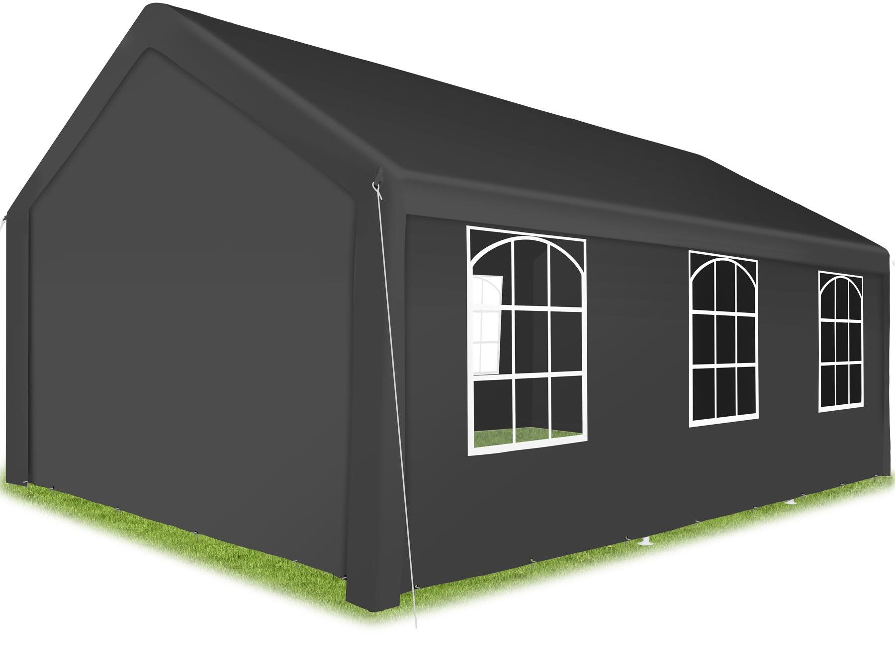 Tectake Pavillon Jasko, sivý Párty stan