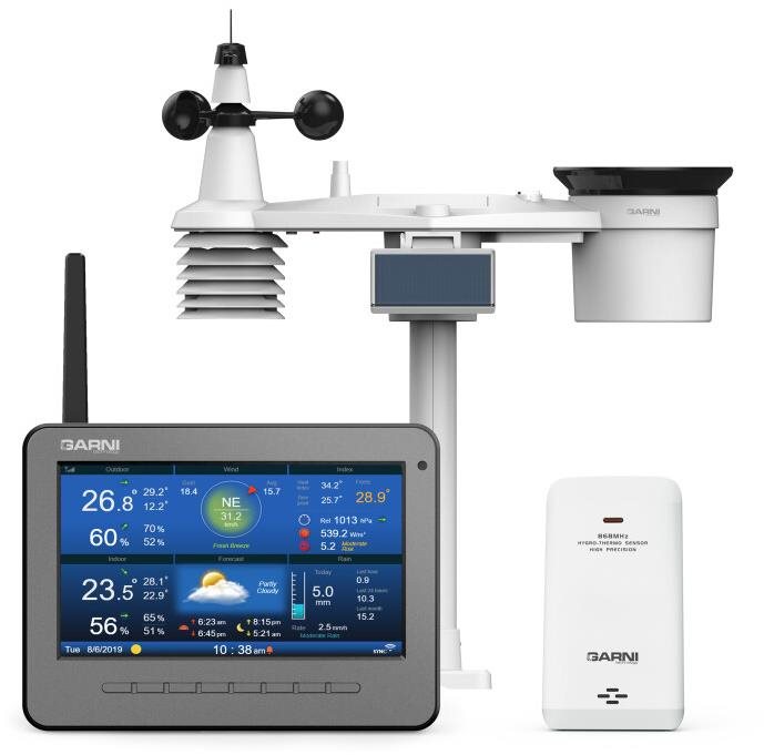 GARNI 3015 Arcus – WiFi s TFT HD displejom 2. generacia Meteostanica